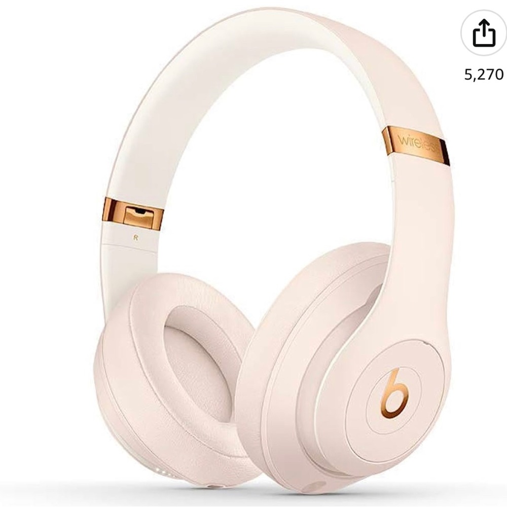 Beats Solo Studio3 Headphones Dusty Pink